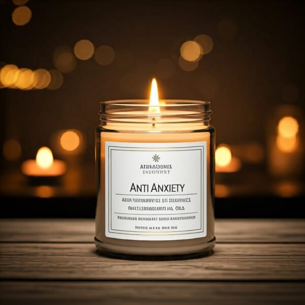 anti-anxiety aromatherapy candle