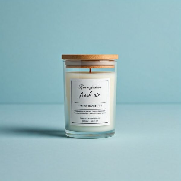 fresh air aromatherapy scented candle