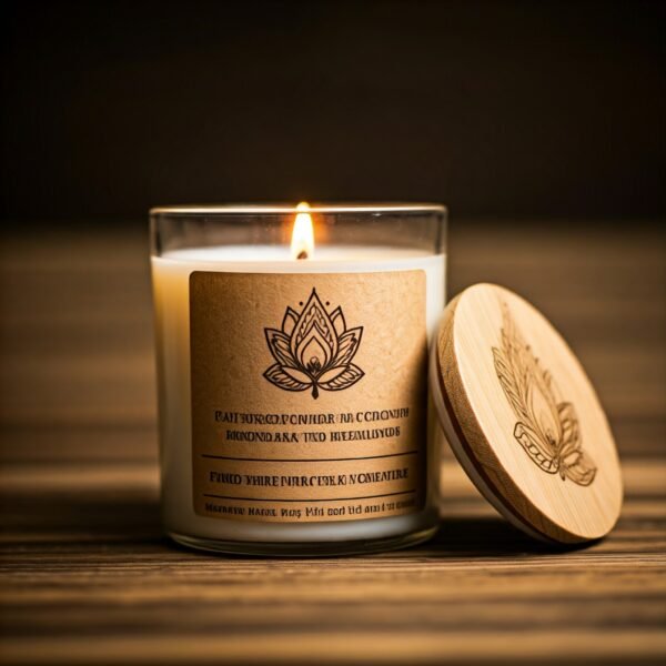 meditation yoga aromatherapy candle