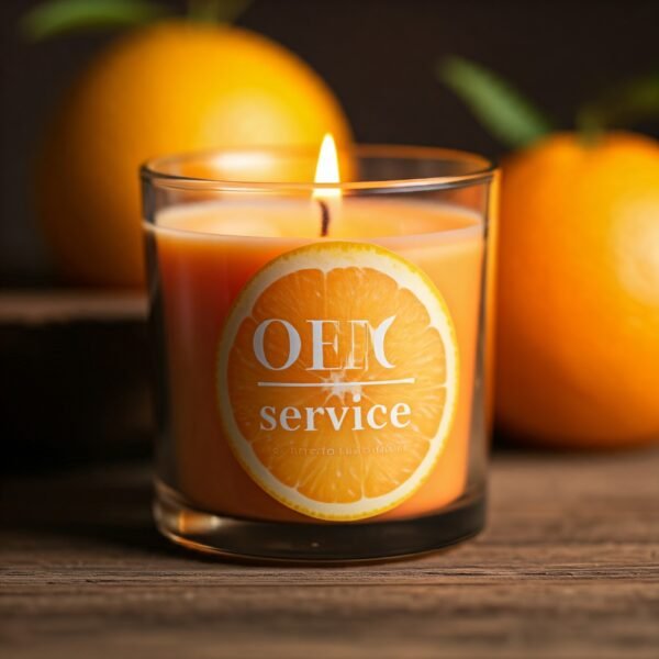 Citrus Fruit Scented Candle